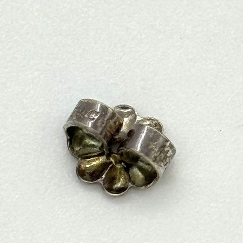 Tiffany & Co. Paloma Picasso Sterling Silver Venezia Goldoni Heart Earrings - Foto 6 di 7