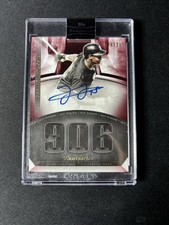 2021 Topps Luminaries - Hit Kings Autographs Red #HK-FT Frank Thomas #/10