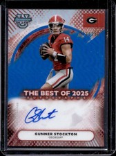2025 Bowman Best University Gunner Stockton The Auto Blue Refractor #/150