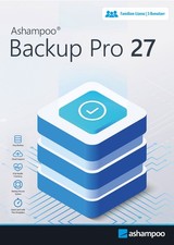 Ashampoo Backup Pro 27 - Lizenz für 3 PCs - Datensicherung - PC-Download Version