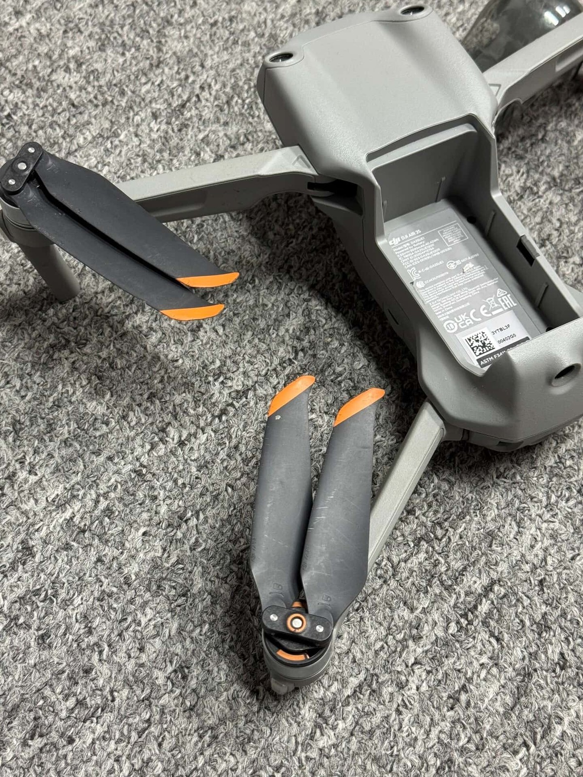 Unbound Remote Unbound DJI Air 2S Drone Unit Only Without Battery & Remote Controller ...