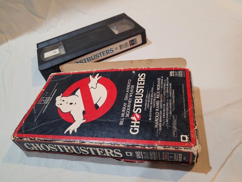 Ghostbusters VHS 1985 Side Load RCA Red Border Vintage Good Used - Picture 5 of 8