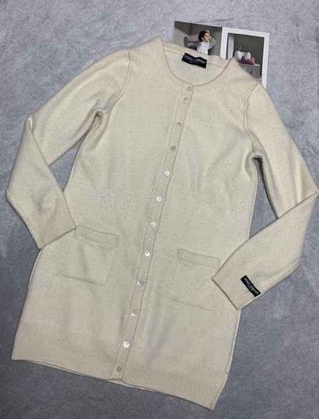 Women Dolce & Gabbana Sweater White Cashmere 36