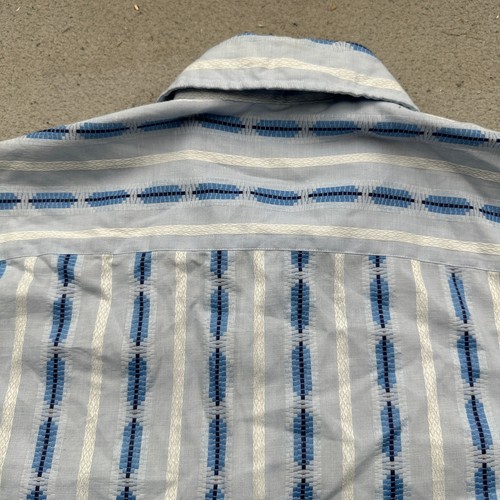 Vintage 70s Silcron Damon Permanent Press Sanforized Button Up Shirt Mens Large - Picture 12 of 14