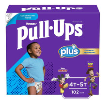 Huggies Pull Ups Training Pants For Boys Size 3T-4T ct 102
