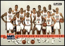 1994 SkyBox USA #83 1994 USA Basketball Team E1