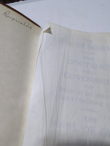 Buch Mormon, Lehre und Bündnisse, Köstliche Perle 1981 indiziert - Bild 2 von 10