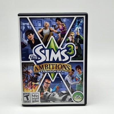Sims 3 Ambitions Win Mac DVD ROM Software Computer Game