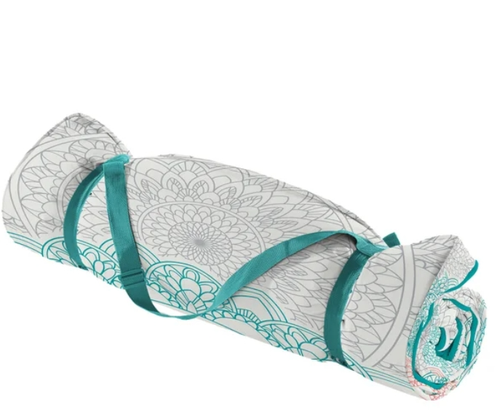 "Tumbona desplegable de espuma viscoelástica Purelux de 2"" con infusión de carbón control de olores henna" - Imagen 5 de 6