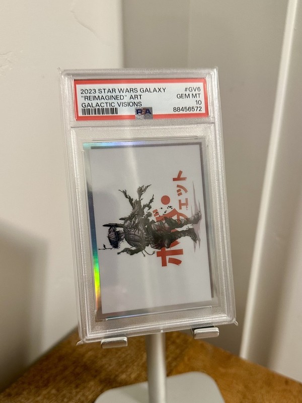 2023 Star Wars Galaxy Reimagined Art Galactic Visions GV6 PSA 10