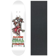 Anti Hero Skateboard Deck John Cardiel Liberdad Huffer 9.18" x 32.62" with Grip