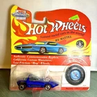 Hot Wheels Silhouette Vintage Collection Redline Replica Blue w/Button