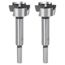 2pcs Forstner Drill Bit 1-3/16"(30mm) Dia Woodworking Drilling Hole Saw Tool