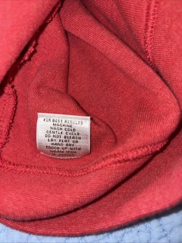 Peter Millar Maglione Gilet Uomo XXL Rosso 1/4 Zip Pullover Cotone MF16K35 - Foto 8 di 8