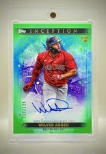 Wilyer Abreu 2024 Topps Inception #BRES-WA Rookie Green Auto RC #/125
