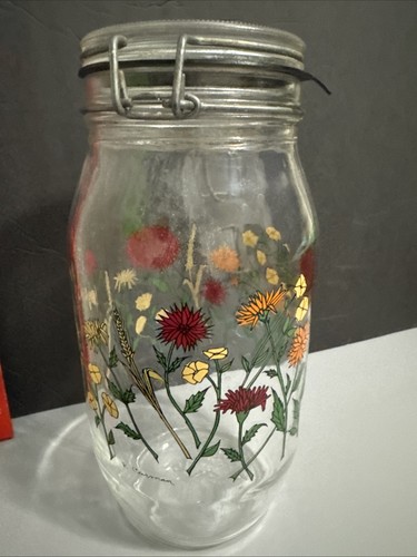 R.Carman Canister Mums, Wheat & Wildflowers 2 L Made France Bale Closure - Picture 4 of 16