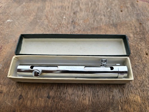 Vintage EIG Japan Mark II Tear Gas Pen Self Defense Device Pocket Pen w/ Box