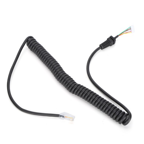 Przewód mikrofonowy ręczny Kompaktowy kabel mikrofonowy PVC Hnad Zamiennik do MH-48A6J CB - Zdjęcie 7 z 22