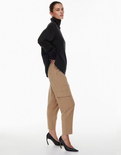Aritzia Babaton Titan cargo pant in saville women’s Sz 6 pull on elastic waist - Picture 2 of 11