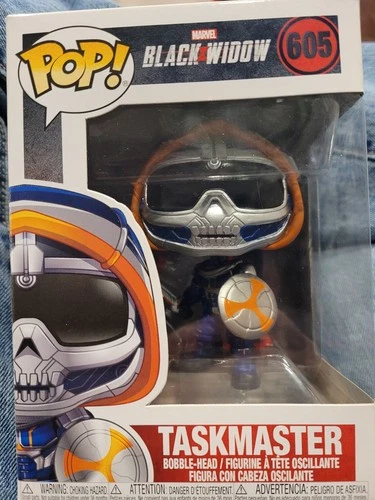 Funko Pop #605 TASKMASTER BOBBLE-HEAD MARVEL BLACK WIDOW Free Ship Lower 48