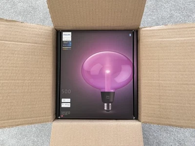*NEW SEALED Philips Hue Ellipse White & Colour Ambiance LED Smart E27 Light Bulb - Image 1 of 4