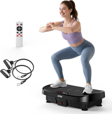 #ad #ad Vibration Plate Exercise Machine Power Vibrating Plate For Lymphatic Drainage $79.99