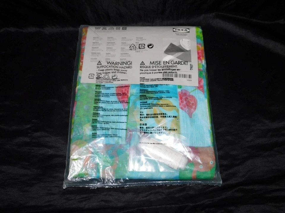 Ikea Korall Rev Cortinas Coral Arrecife Peces Tropicales 59 x 89" NUEVO Juego de Pares 2 Océano Foto 4 de 4