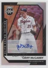 2021 Panini Elite Extra Edition Signatures Griff McGarry #145 Auto 0j81
