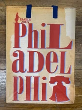 Trader Joe's Philadelphia Reusable Shopping Grocery Bag • New