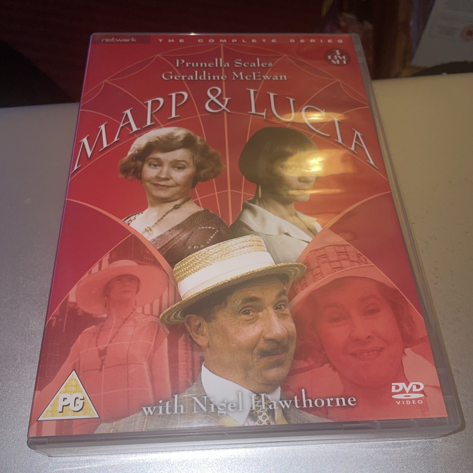 Mapp and Lucia Complete Series DVD 3 Disc Set Prunella Scales Geraldine McEwan