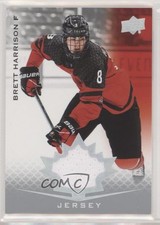 2021 Upper Deck Team Canada Juniors Jersey Brett Harrison #24 0cv