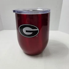 UGA Boelter 16oz Curved Tumbler Insulated Stainless Steel Drinkware