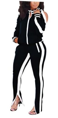 TOPONSKY Women Casual 2 Piece Outfit Long Pant Set Sweatsuits Tracksuits