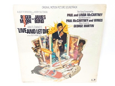 Live And Let Die James Bond Film Soundtrack 1973 UA-LA 100-G, McCartney, Sealed