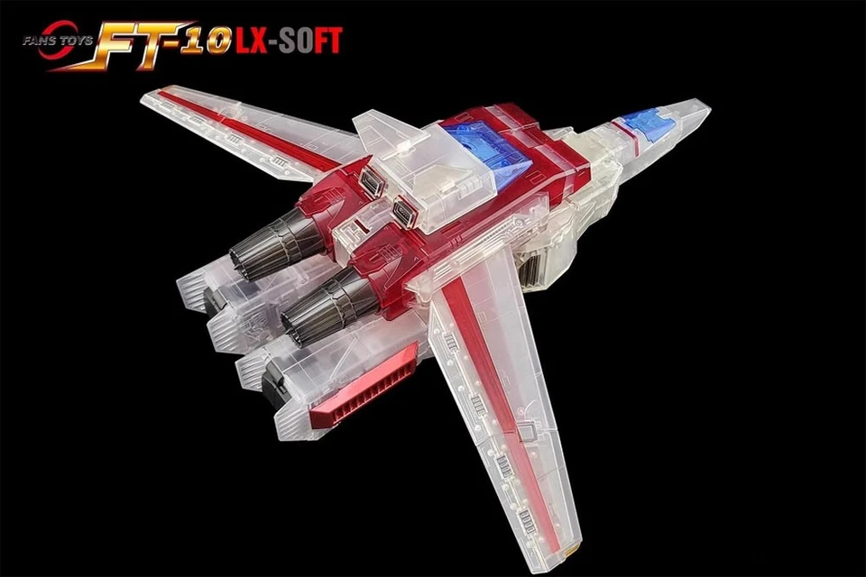 Fanstoys Skyfire FT-10 Lx-Soft Phoenix MP Jetfire Transparent Limited Edition - Image 4 of 4