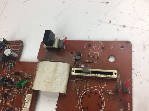 PARTS Roland SH-101 synthesizer circuit boards - missing parts - Bild 14 von 16