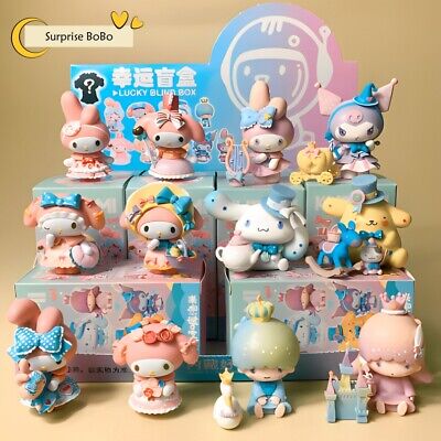 MINISO Sanrio Characters Fluffy Rabbit Series Confirmed Blind Box Figure  HOT