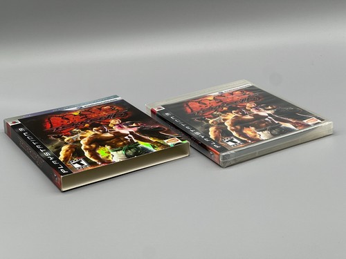 TEKKEN 6 PS3 FACTORY SEALED Holo Slip Cover Sony Playstation 3 Brand New - Picture 5 of 8