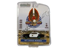 CHASE 1977 Dodge Monaco - County Sheriff Fall Guy 1:64 Model - Greenlight 44965D