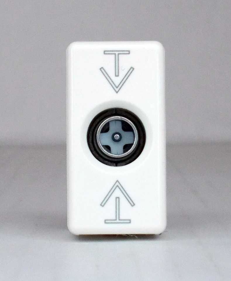 GEWISS GW 20381 PRESA TV DIRETTA ATTENUAZIONE 0 DB SYSTEM BIANCA