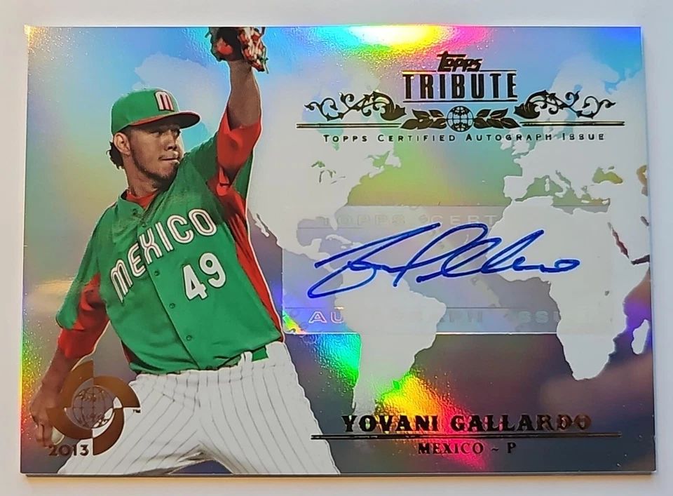 2013 TOPPS TRIBUTE WBC 12 Card Lot - Base Auto & Patch  Maeda Arencibia Phillips - Image 4 of 4