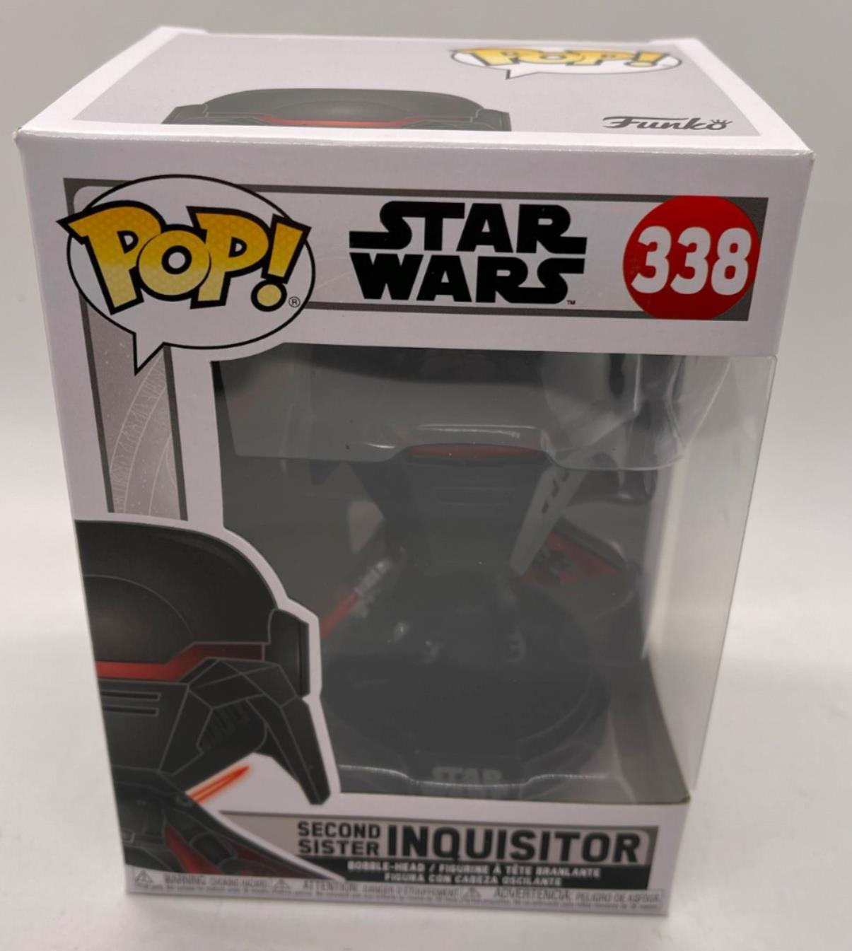 Funko Pop Star Wars Second Sister Inquisitor #338 Vinyl Bobble-Head Brand New