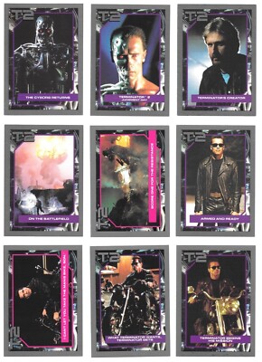 1991 Terminator 2 Movie Trading Cards / Choose #s 1 - 140 + Stickers / bx121