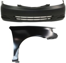 Front Bumper Cover Assembly For 2002-2004 Toyota Camry 2-piece Kit Primed