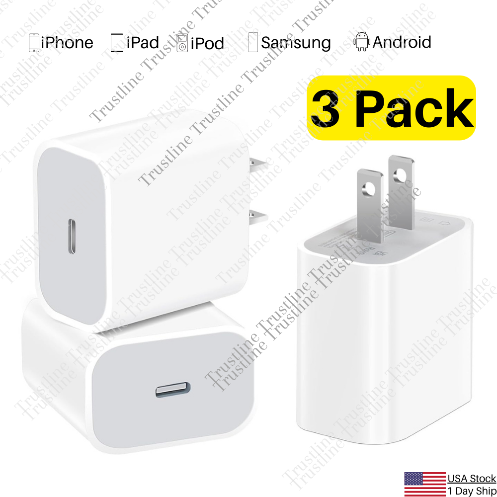 Kepala Charger Iphone Cargador Iphone 12v 20w Original Pack 20W