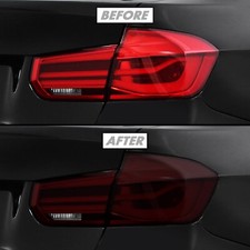 For 2016-2018 Bmw 3 Series F30 Sedan Tail Light Cutout Smoke Precut Vinyl Tint For 2016-2018 Bmw 3 Series F30 Sedan Tail Light Cutout Smoke Precut Vinyl Tint