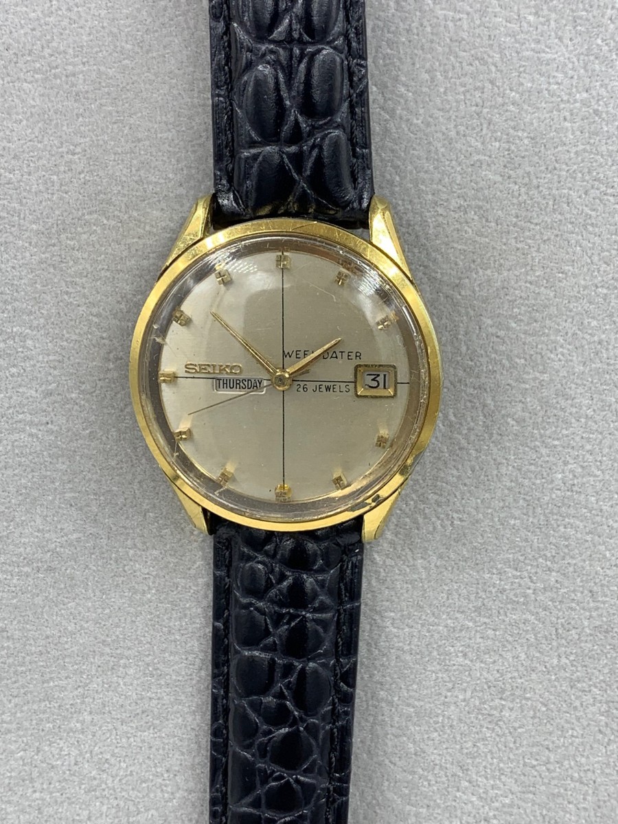 希少　黒のセイコー 自動巻き 　　　　　6206-8010 2025年最新】seiko 6206-8010の人気アイテム - メルカリ