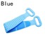 thumbnail 16 - Silicone Back Scrubber Body Cleaning Tools Bath Belt Massage Brush Cleaning Tool