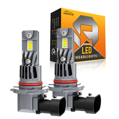 2X 9005 LED Headlight Bulbs High Beam Kit for Dodge Charger 2016- 2020 2021 2022