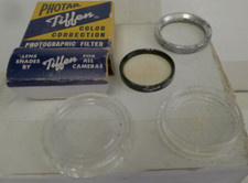 Tiffen 85-C Series 5 Photar Filter with Box, Case  Adapter